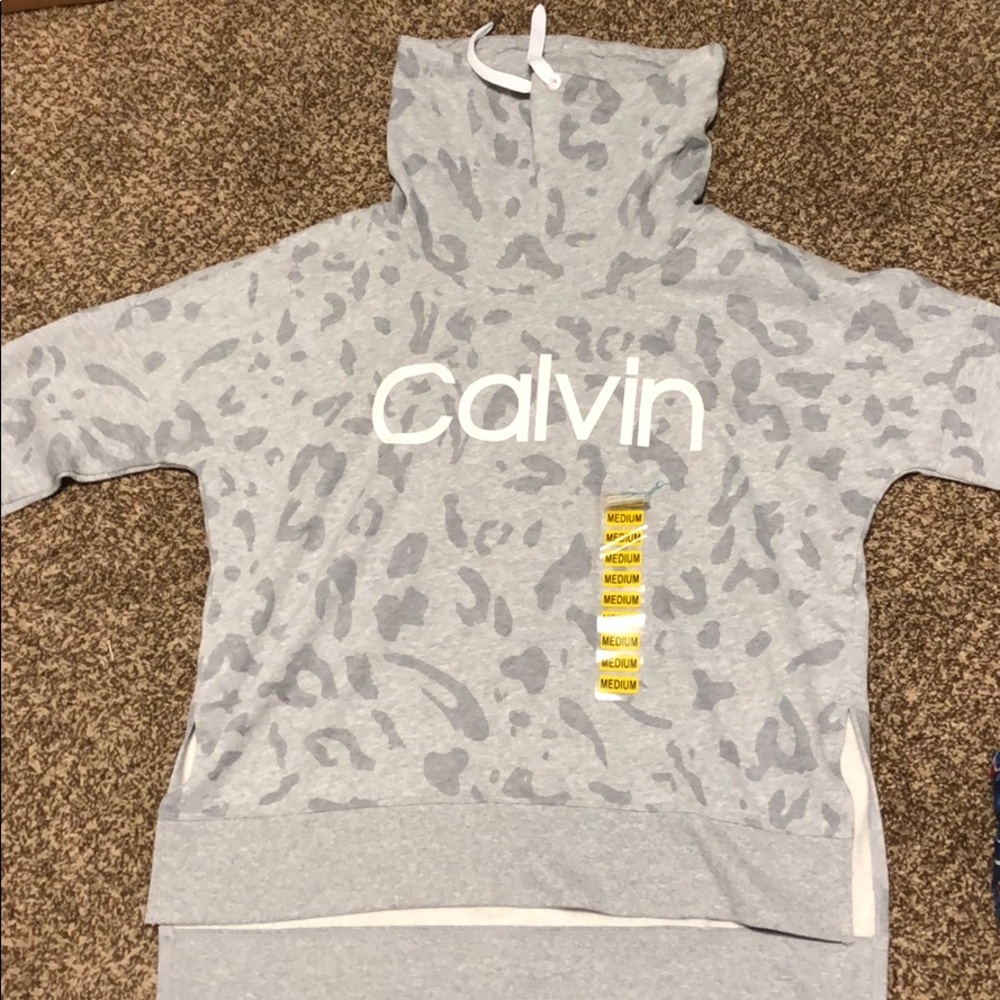 Calvin turtle neck hoodie